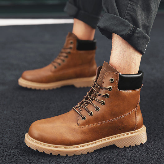 Botas Martin de Cuero Piel Genuina para Otoño e Invierno - Image 12