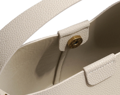 Bolso Bandolera de Cuero Diseño Retro Simple para Mujer - Image 7