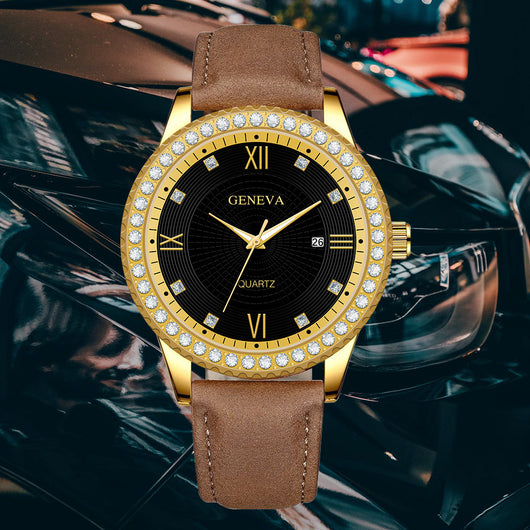 Reloj de Hombre Acero Inoxidable con Calendario - Cuarzo Elegante - Image 14