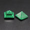 New 5pcs Pyramid Gemstone Natural Stone Crystal Quartz Orange 5pcs
