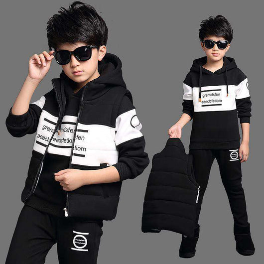 Conjunto Deportivo Casual para Niños - Set de 3 Piezas - Image 4