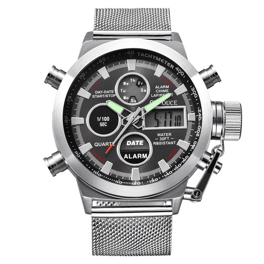 Reloj Inteligente con Correa de Cuero para Hombre - Image 3