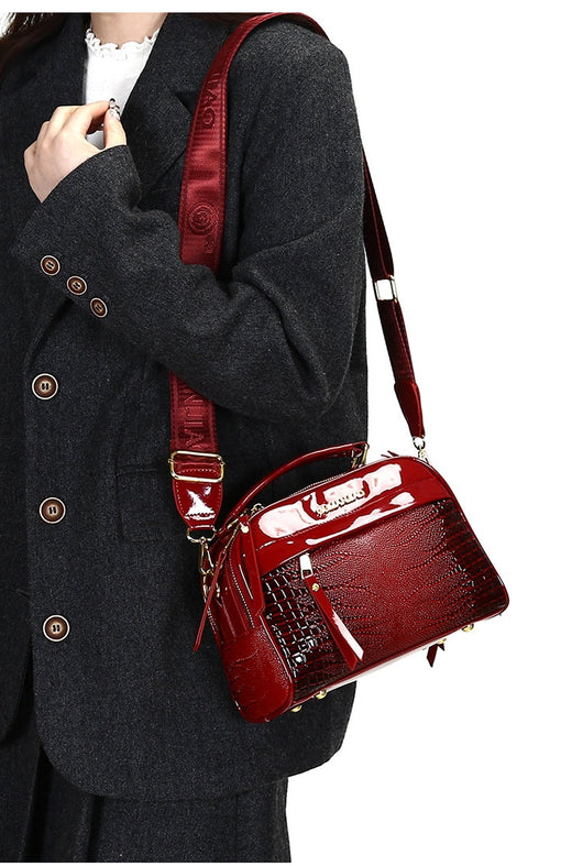 Bolso Mamá Grande de Capacidad Amplia - Bolsa Práctica Mujer Color Sólido - Image 30
