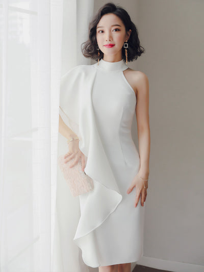 Vestido Corto Blanco para Fiesta y Eventos Especiales - Image 9