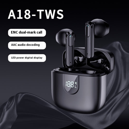 Auriculares Bluetooth A18 con Cancelación de Ruido - Profesionales Inalámbricos - Image 2
