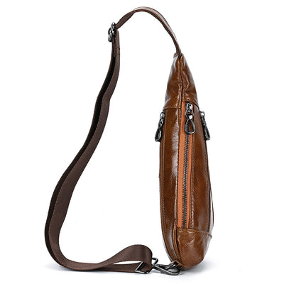 Bolsa de Pecho de Cuero para Hombre - Diseño Moderno y Funcional - Image 4