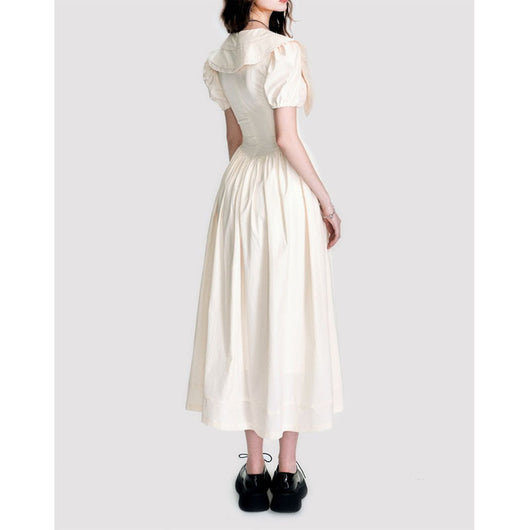 Vestido Ajustador de Cintura con Cuello Tipo Muñeca - Diseño Francés Elegante - Image 7