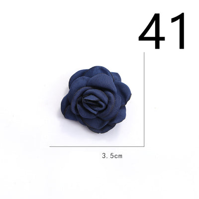 Diadema de Flores de Tela con Base Adhesiva para Hacer a Mano - Image 12