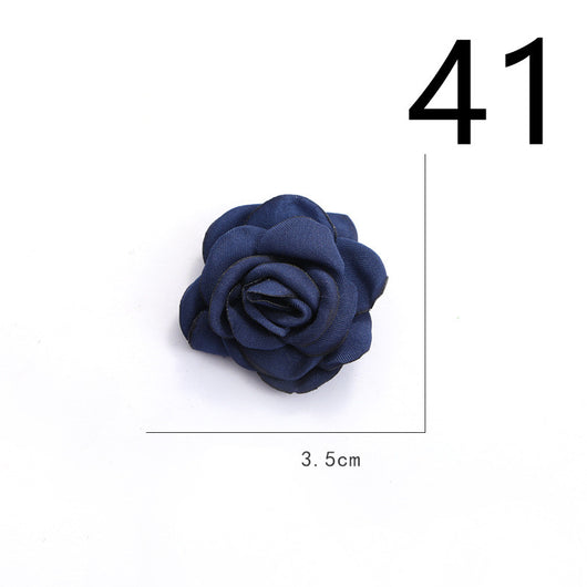 Diadema de Flores de Tela con Base Adhesiva para Hacer a Mano - Image 12
