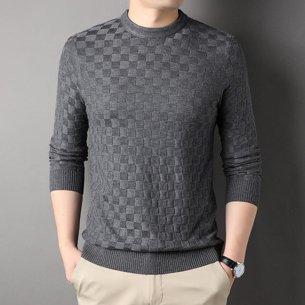 Suéter Cuello Redondo Casual Ligero Oversize