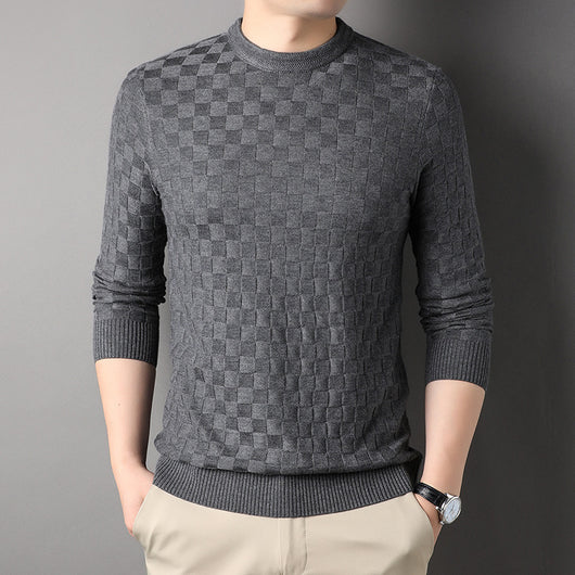 Suéter Cuello Redondo Casual Ligero Oversize