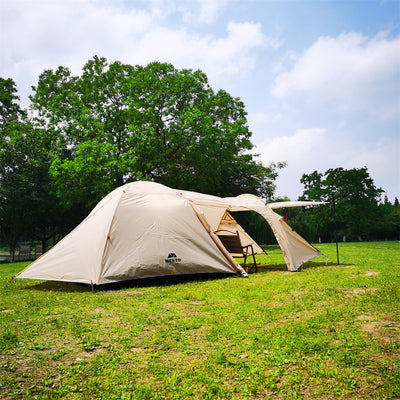 Carpa Familiar Impermeable con Postes de Aluminio para Lluvia Intensa - Image 9