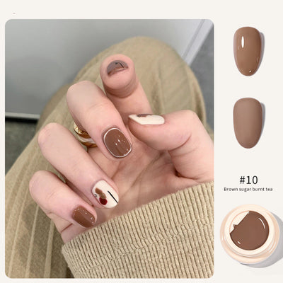 Lata Sólida Color Caramelo Estilo Japonés - Colección Otoño Temprano - Image 12