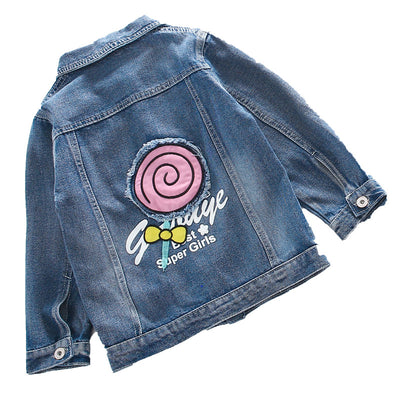 Chaqueta Denim para Niñas - Estilo Clásico y Versátil - Image 12