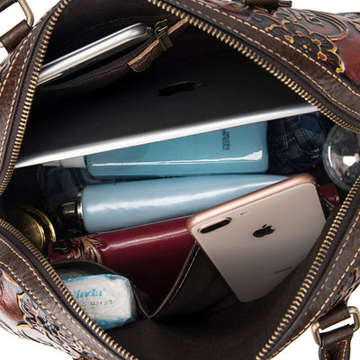 Bolsa Almohada de Cuero Suave - Diseño Europeo Moderno para Mujer - Image 11
