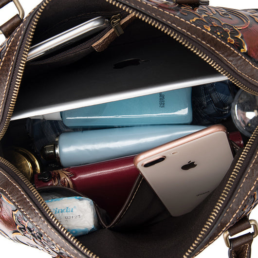 Bolsa Almohada de Cuero Suave - Diseño Europeo Moderno para Mujer - Image 11