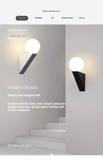 Lámpara de Pared Decorativa para Escaleras y Pasillos - Image 9