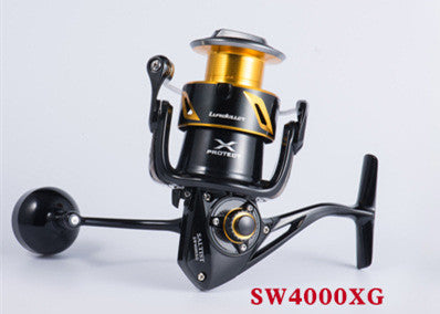 Carrete de Pesca en Agua Salada de Alta Velocidad con Cuerpo de Metal - Image 5