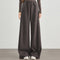 Printed Tweed Jogger Pants - Comfortable Wool Blend