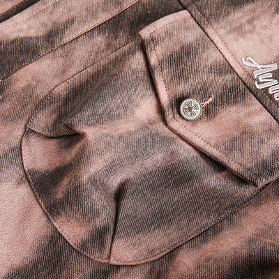 Chaqueta Denim Retro con Graffiti en Espalda - Casual Neutral - Image 15