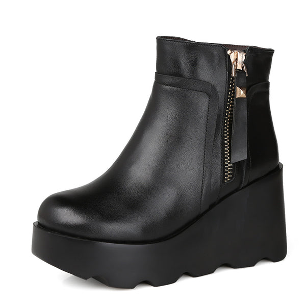Botas de Algodón Forradas en Piel Sintética - Calidez y Confort para el Invierno - Image 6