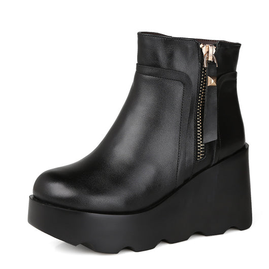 Botas de Algodón Forradas en Piel Sintética - Calidez y Confort para el Invierno - Image 6