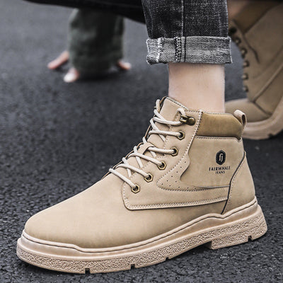 Zapatillas Altas Estilo Coreano para Hombre - Diseño Trendy - Image 8