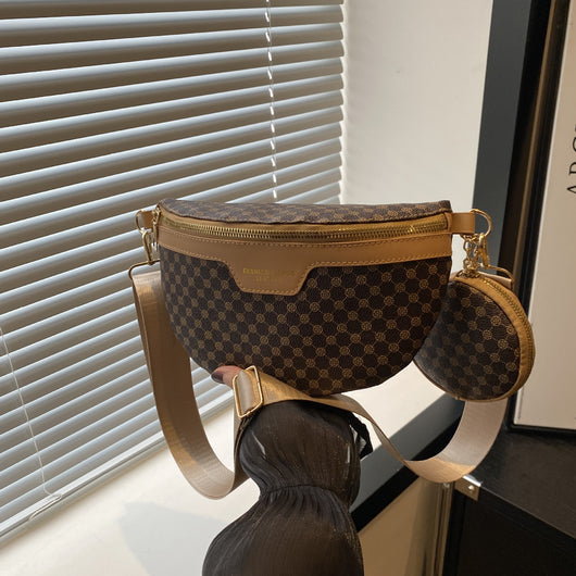 Bolso Bandolera Retro con Estampados Únicos - Estilo Europeo y Americano