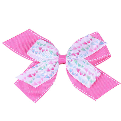 Pasador de Cabello Infantil Corazón con Diseño Dovetail - Image 3