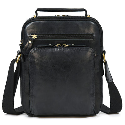 Bolso Tote de Cuero Crazy Horse Gran Capacidad - Image 23