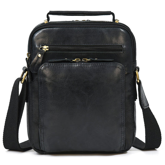 Bolso Tote de Cuero Crazy Horse Gran Capacidad - Image 23