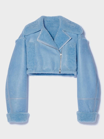 Chaqueta de Cuero con Forro de Velvet para Cordero - Abrigo Grueso y Cálido - Image 3