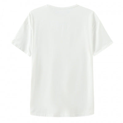 Playera Estampada con Flores y Letras - Camiseta Fresca para Verano Mujer - Image 7