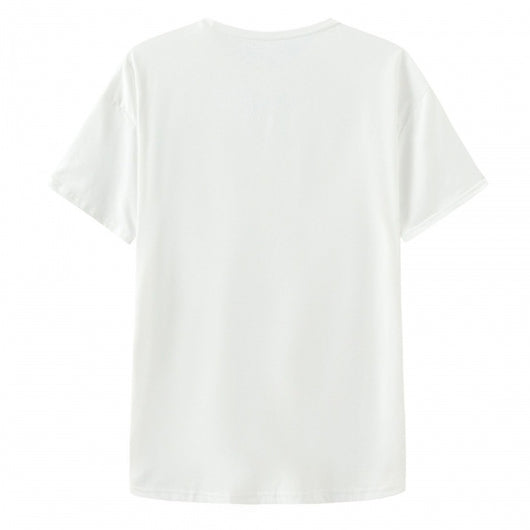 Playera Estampada con Flores y Letras - Camiseta Fresca para Verano Mujer - Image 7