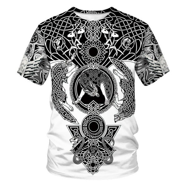 Playera Harajuku Estilo Retro con Impresión Digital 3D Unisex - Image 4