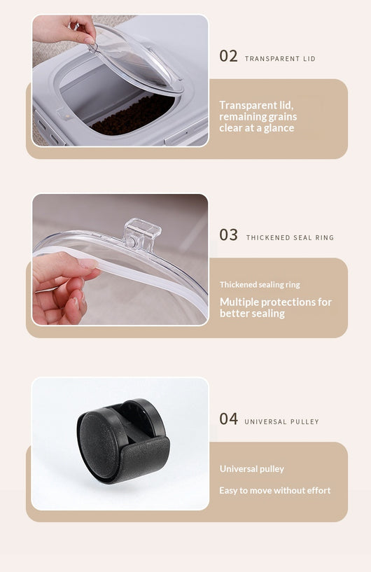 Contenedor Hermético de Gran Capacidad para el Hogar - Image 25