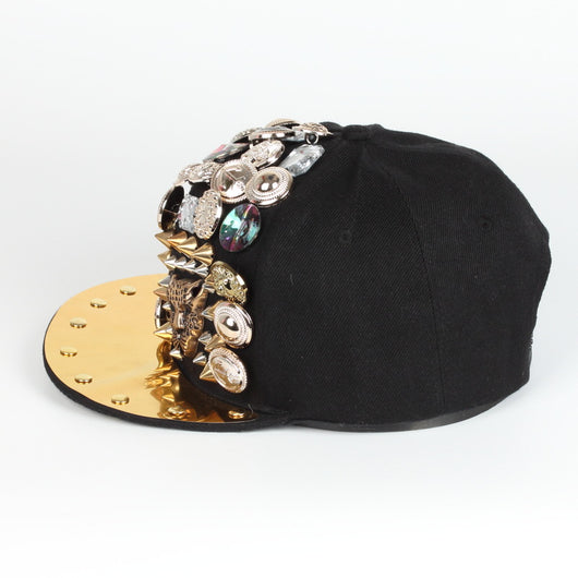 Gorra de Béisbol Calavera Leopardo con Remaches para Hombre y Mujer - Image 10