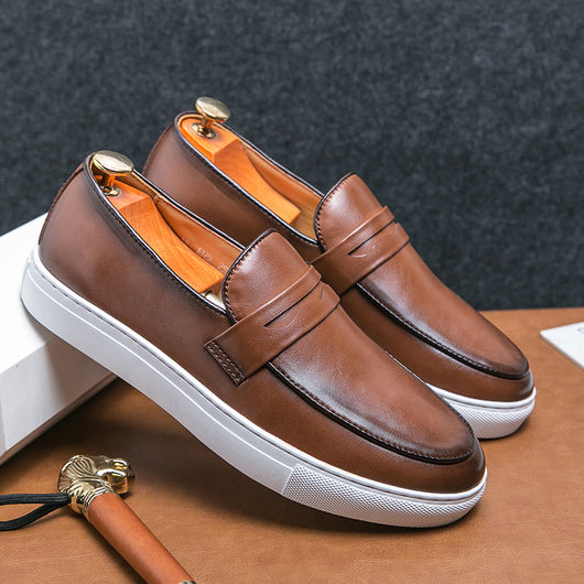 Zapatos Casuales de Cuero para Hombre Talla Grande - Estilo Ejecutivo - Image 5