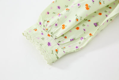 Vestido Infantil Estilo Occidental con Flores - Image 32