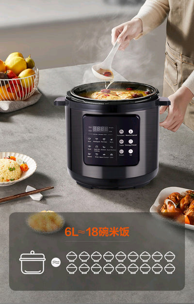 Olla a Presión Eléctrica Inteligente con Pantalla Táctil - Image 12