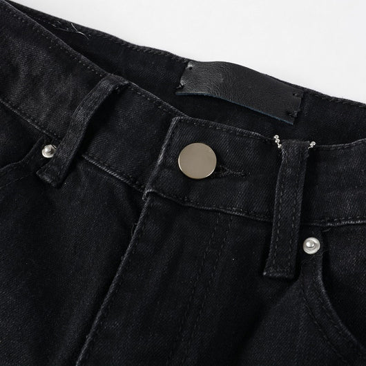 Jeans Rotos de Cuero con Estrella - Tendencia Street Style - Image 8