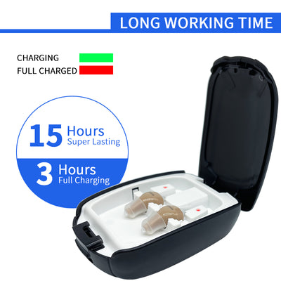 Audífono Recargable Intraaural con Amplificador de Sonido - Image 17