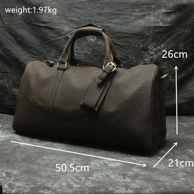 Bolso Bandolera Vintage para Hombre - Bolsa de Viaje Cruzada - Image 8