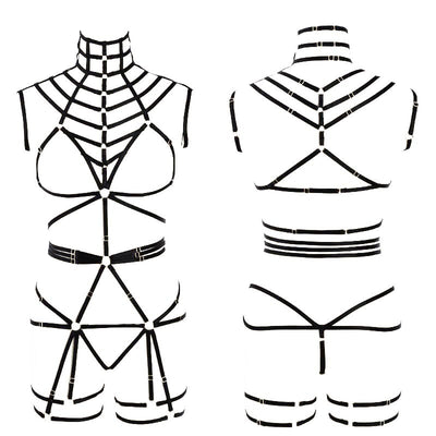 Conjunto de Lencería Temática para Adultos con Accesorios de Sujeción - Image 6
