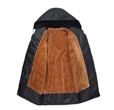 Abrigo de Algodón para Hombre - Chaqueta Invernal Clásica - Image 14