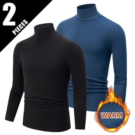 Polera Térmica de Cuello Alto para Hombre - Abrigo Versátil de Invierno - Image 19