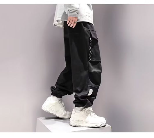 Overol Retro Holgado con Cintura Ajustada para Hombre - Image 9