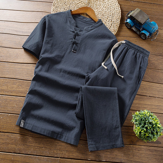 Conjunto de Pantalón y Camiseta Casual para Hombre