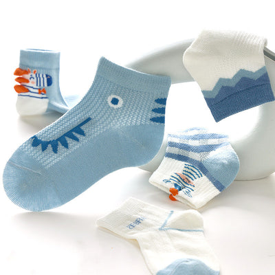 Calcetines de Malla de Algodón para Niños y Niñas - Image 7