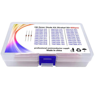 Diodo Zener de Cristal 1W 30V - Regulación de Voltaje Profesional - Image 7